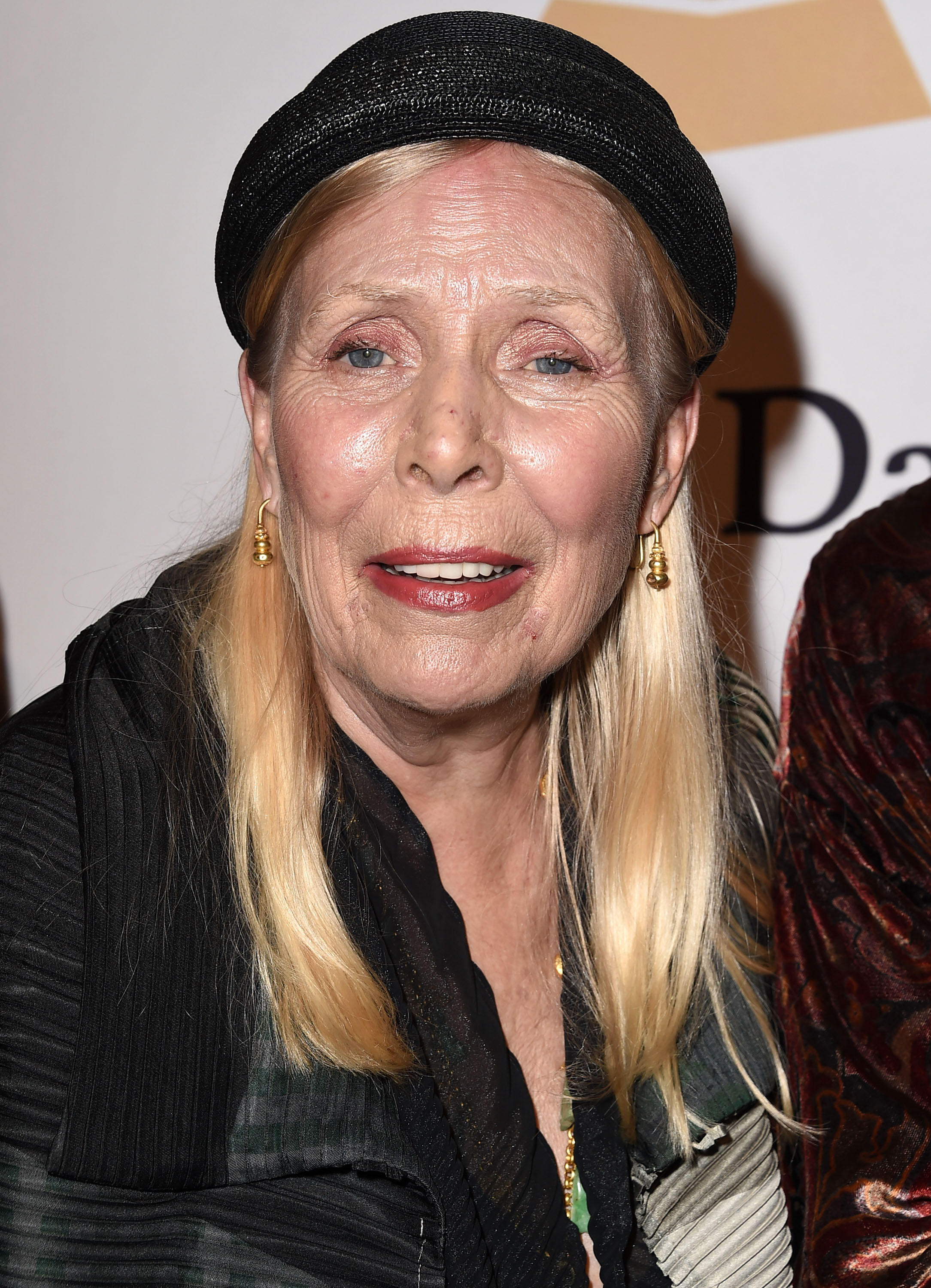 Joni Mitchell at the Pre-GRAMMY Gala