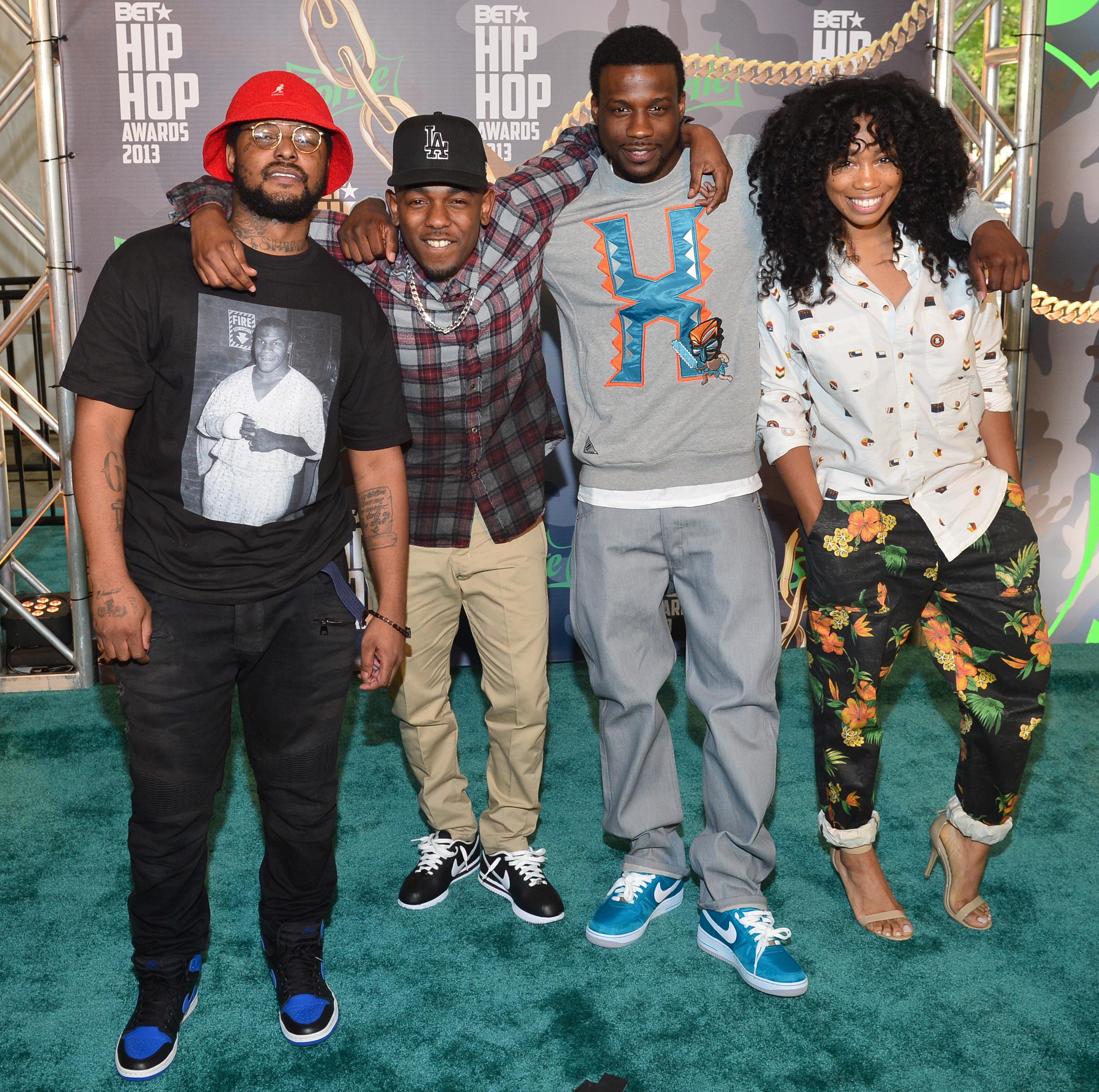 BET Hip Hop Awards 2013 - Arrivals TDE 