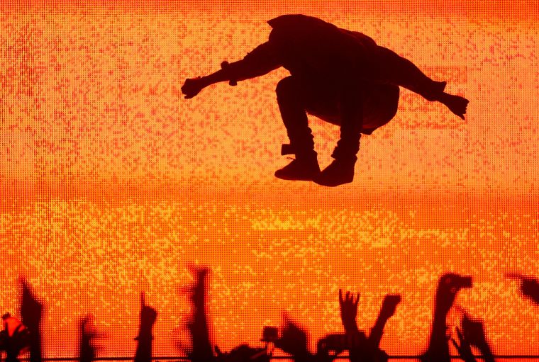 He used his own money to finance the “Glow in the Dark Tour” when Best Buy backed out of sponsoring it.