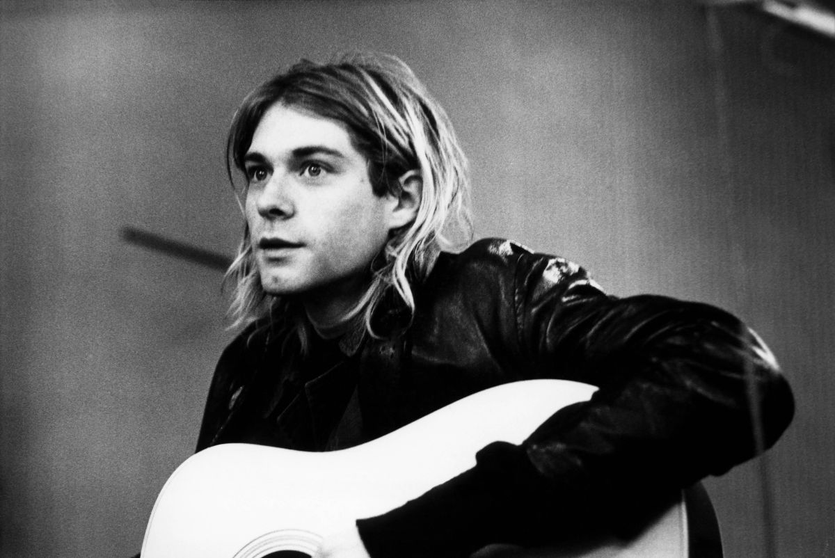 Photo of Kurt COBAIN and NIRVANA