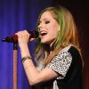 Avril Lavigne Performs In AOL's Los Angeles Studio