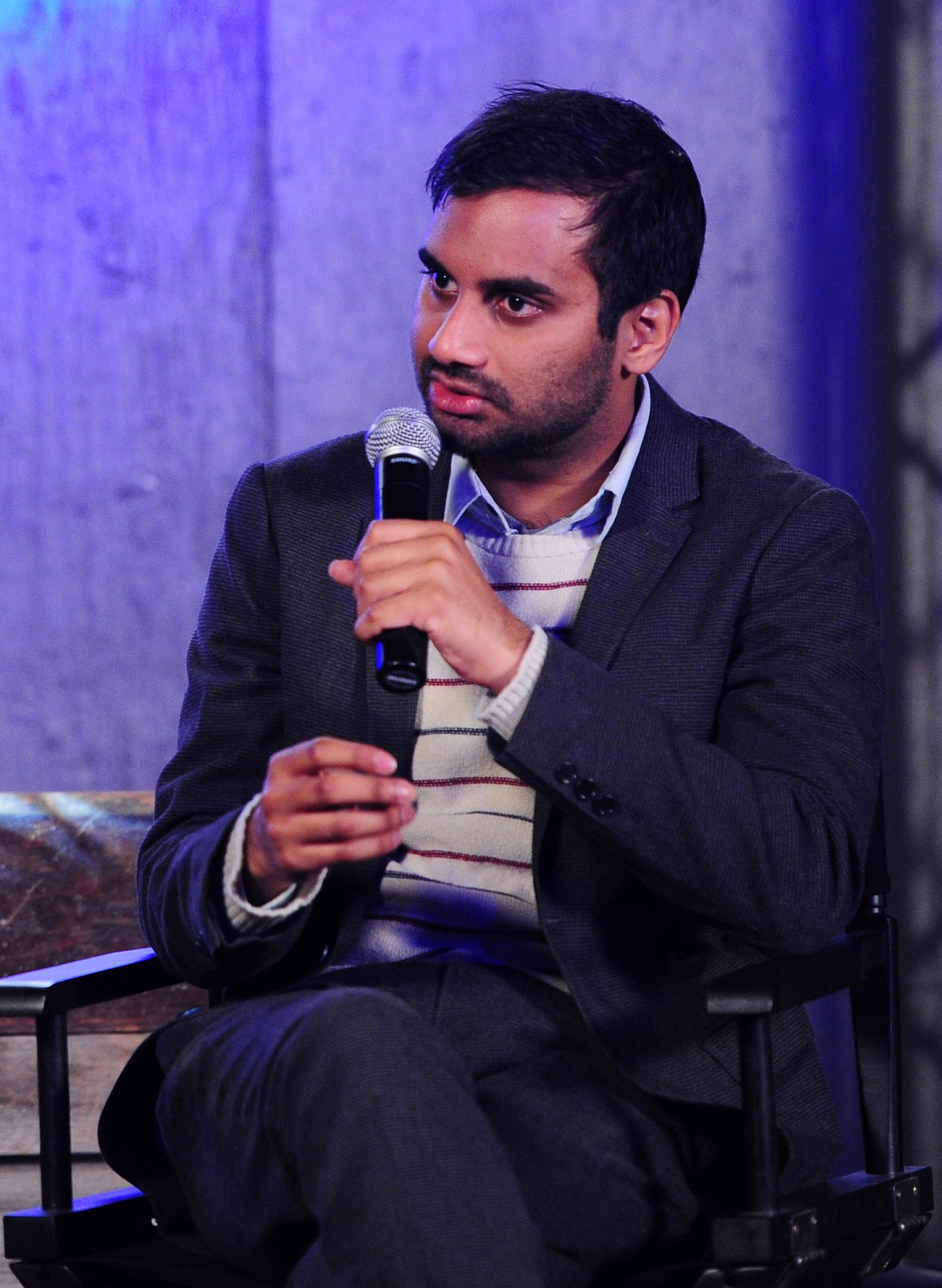 The Bing Speaker Series with Aziz Ansari At The Bing Bar - 2012 Park City
