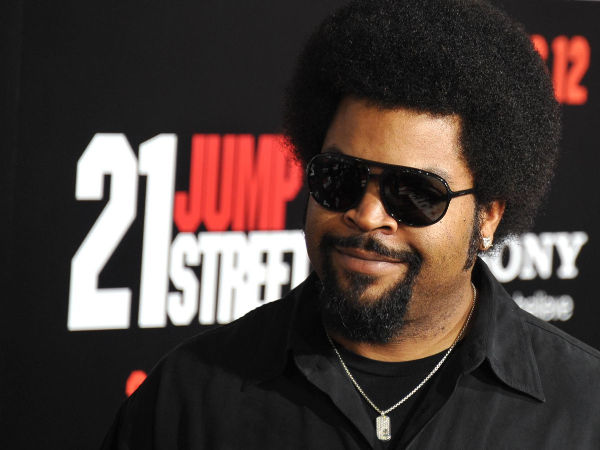 Actor and musician Ice Cube arrives for