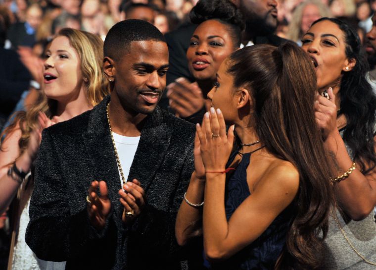 Big Sean admires his woman at "Stevie Wonder: Songs In The Key Of Life."