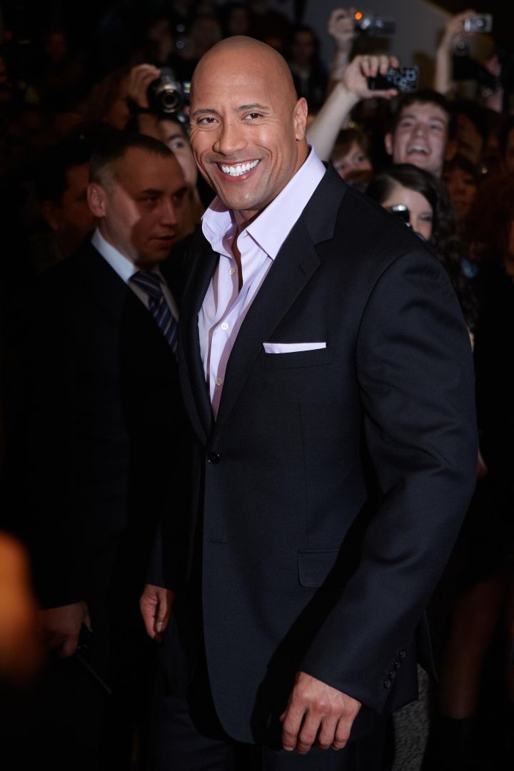 Dwayne “The Rock” Johnson at the premiere of “Fast 5.” (2011)
