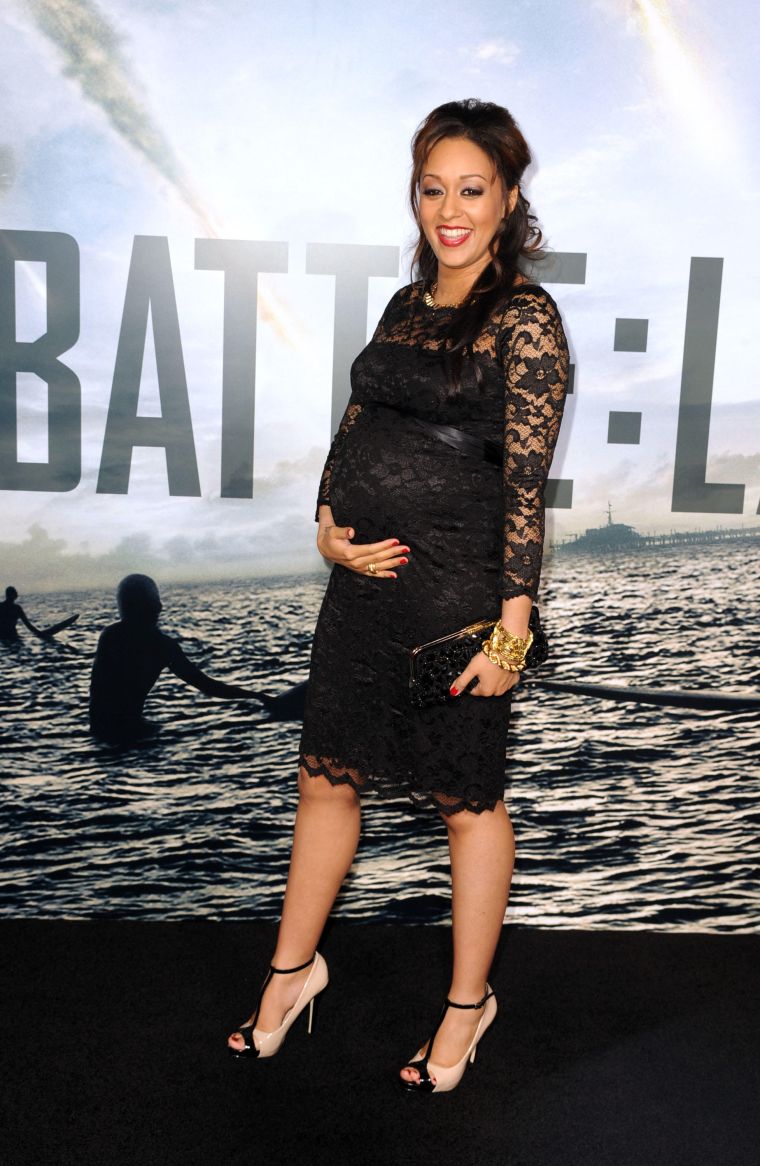 An LBD is always your friend, even while pregnant. As shown by Tia Mowry.