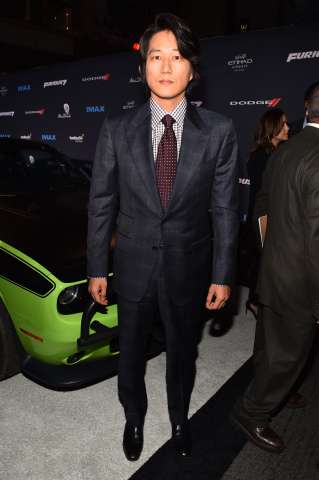 Sung Kang attends Universal Pictures' 'Furious 7'