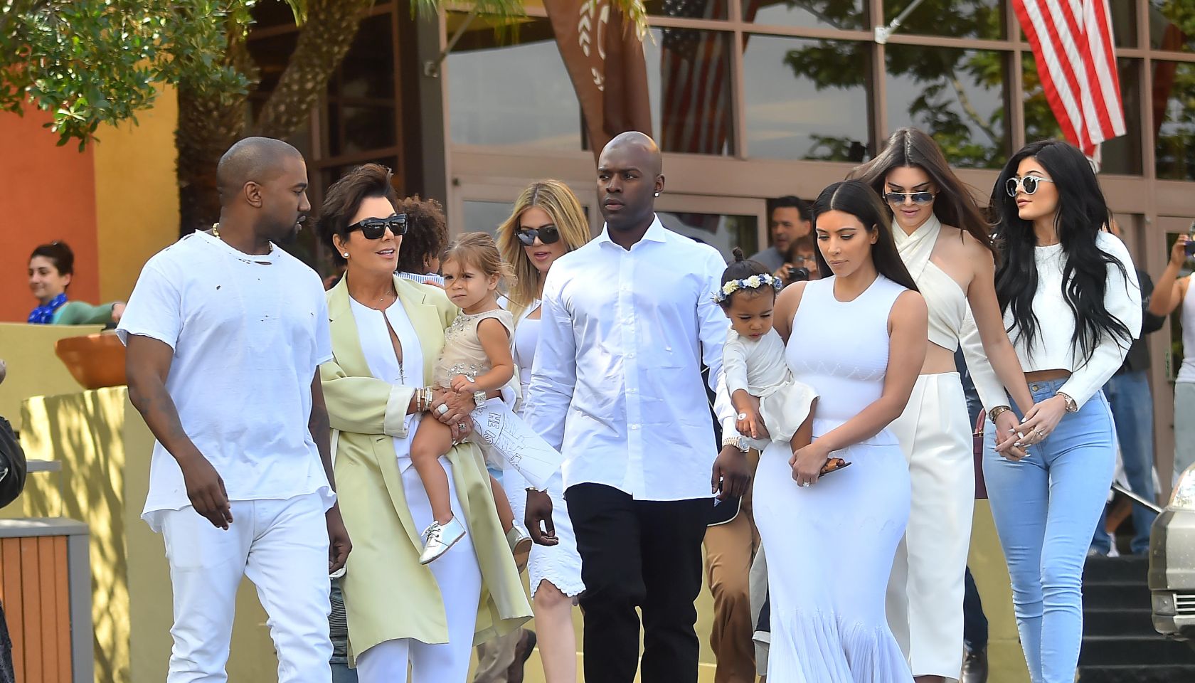 The Kardashians on Easter