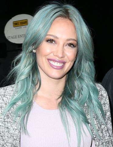 Hilary Duff new hairstyle.