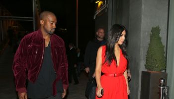 Kim Kardashian & Kanye West head out for a date night