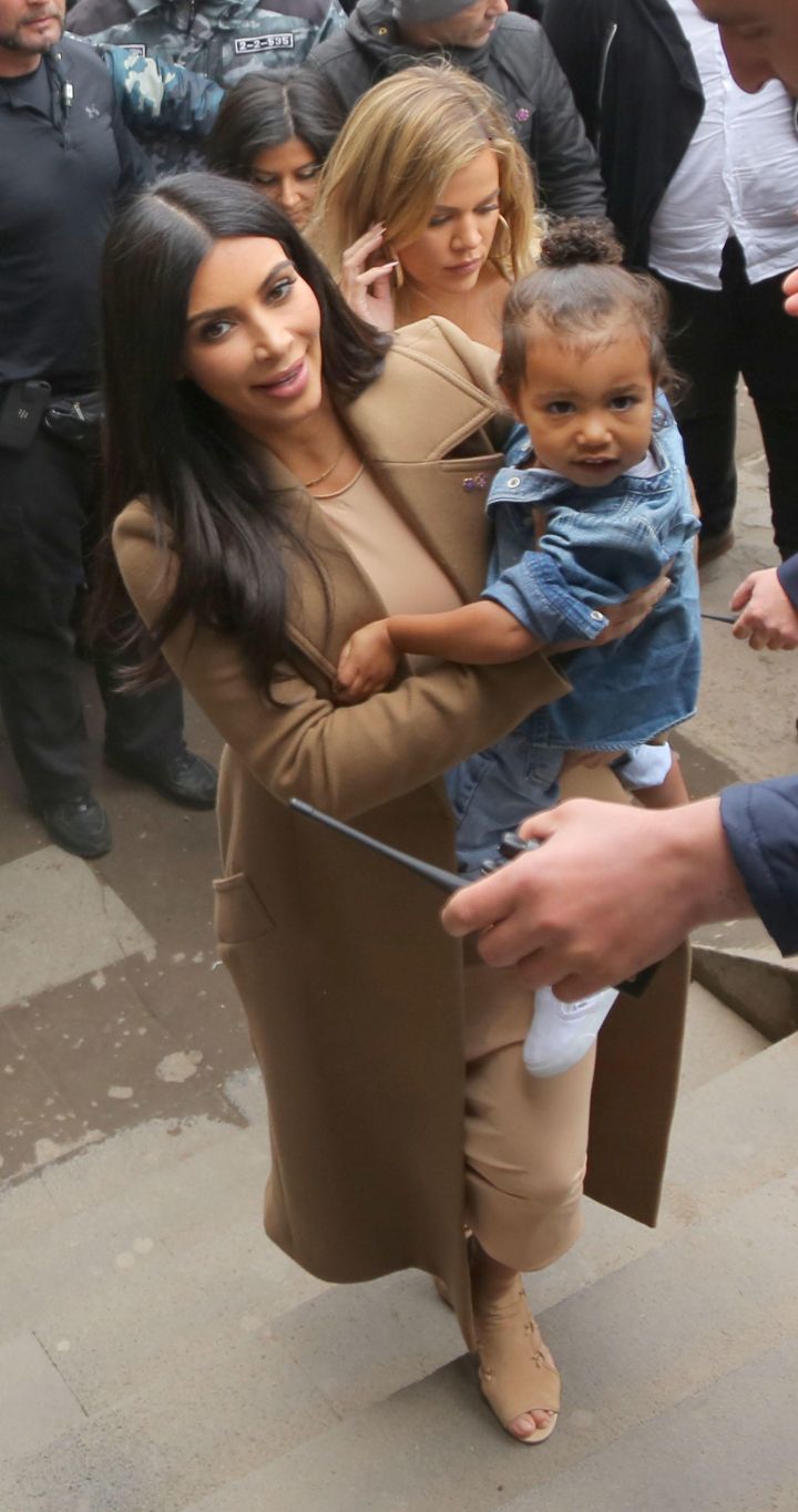 North protects her mom, just like dad would.
