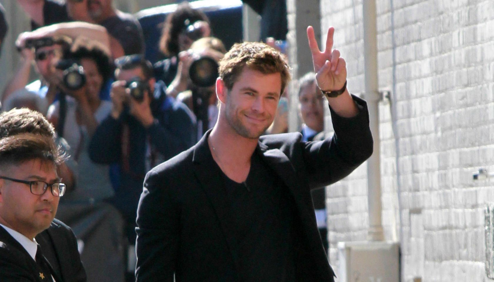 Avengers assemble for Jimmy Kimmel Live