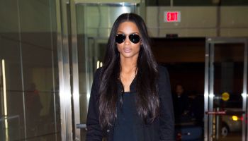 Ciara leaves the JFK airport