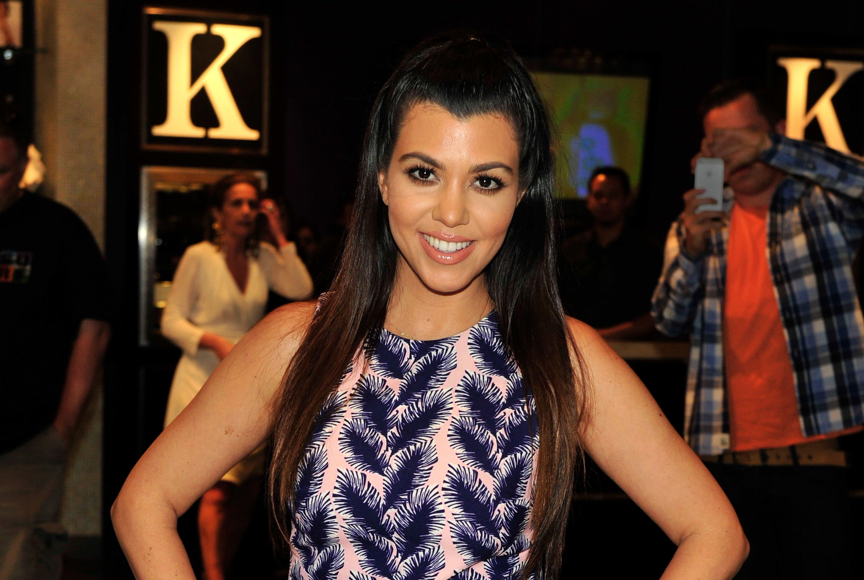 Kourtney Kardashian Meet-And-Greet At Kardashian Khaos Store At The Mirage