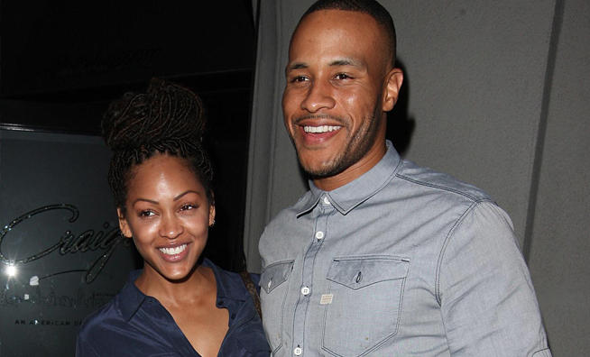Meagan Good and DeVon Franklin