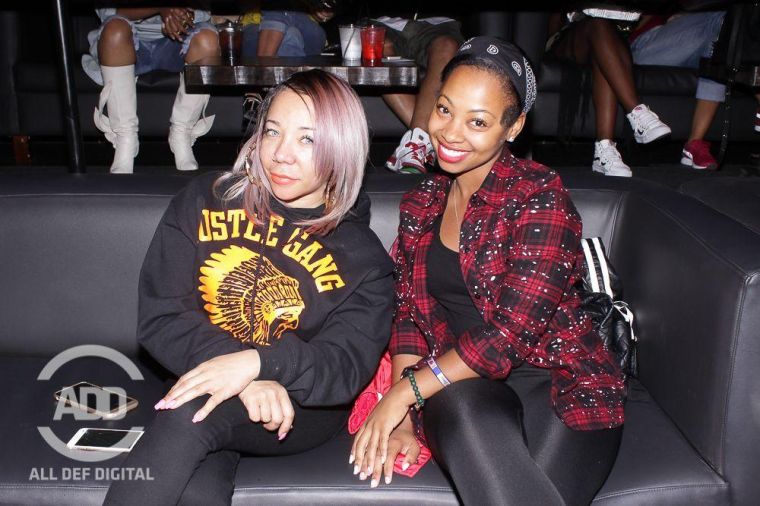 Tiny Harris and friend