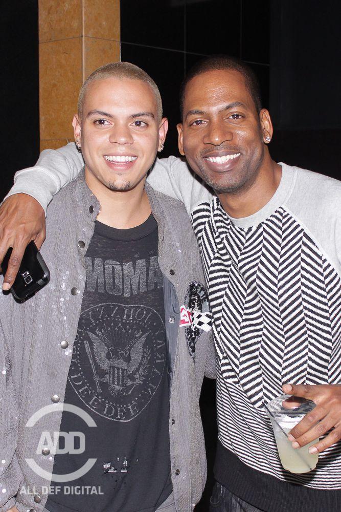 Evan Ross and Tony Rock