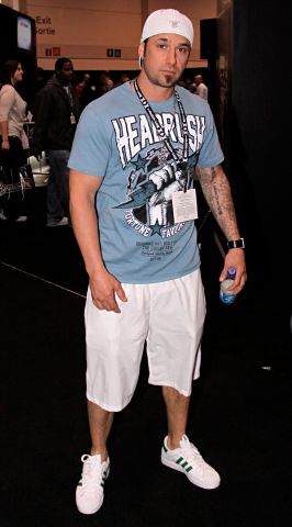 Justin Bieber's dad, Jeremy Bieber at UFC 129 Fan Expo in Toronto, Canada