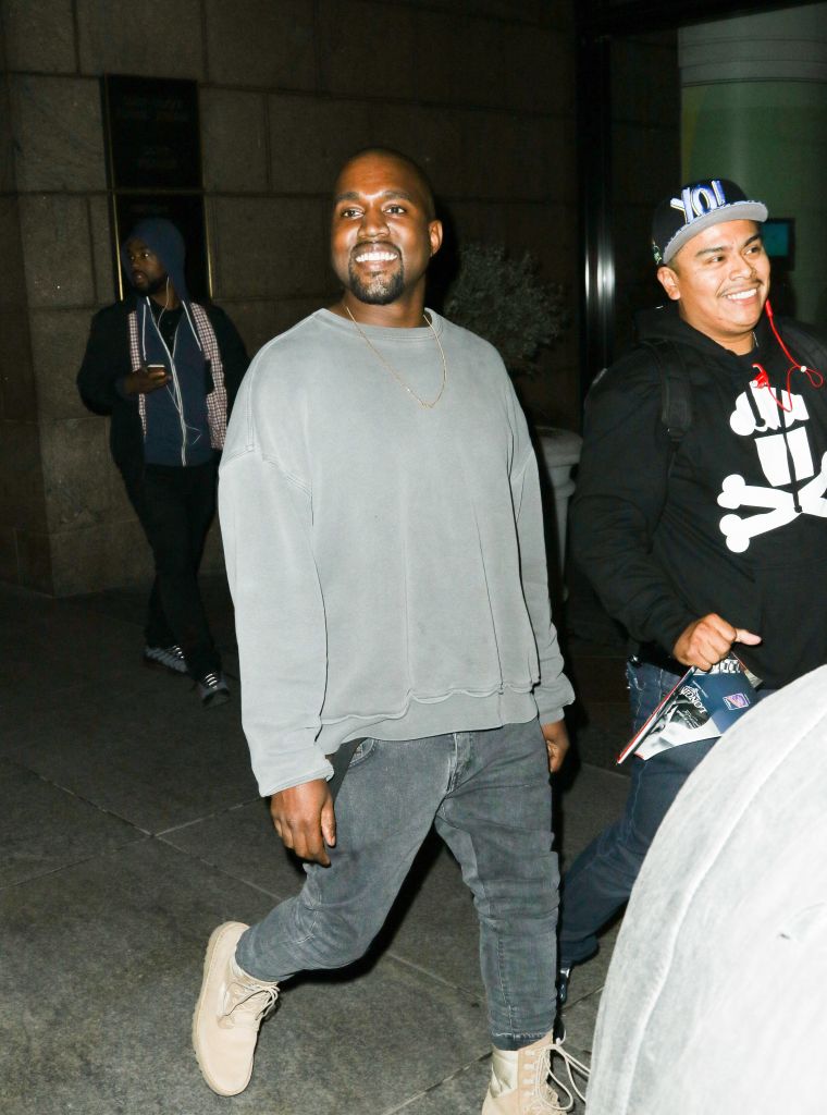 After the success of "College Dropout," Kanye bought himself an 18th century aquarium with 30 koi fish.