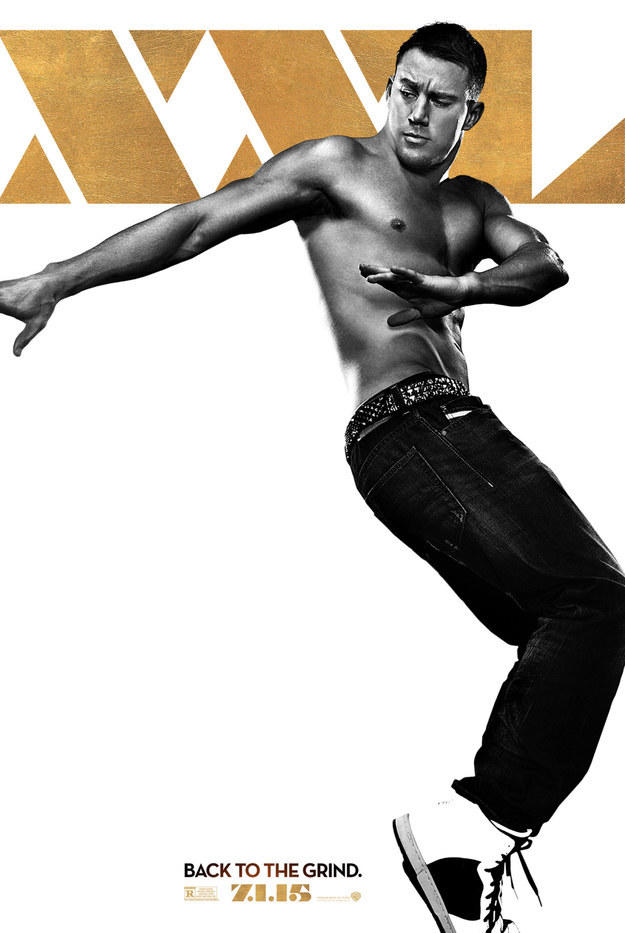 channing tatum Magic Mike XXL Movie Poster