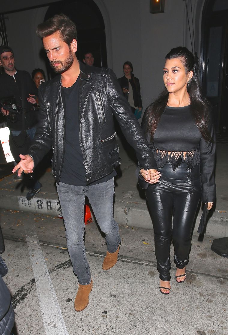 Scott Disick and Kourtney Kardashian