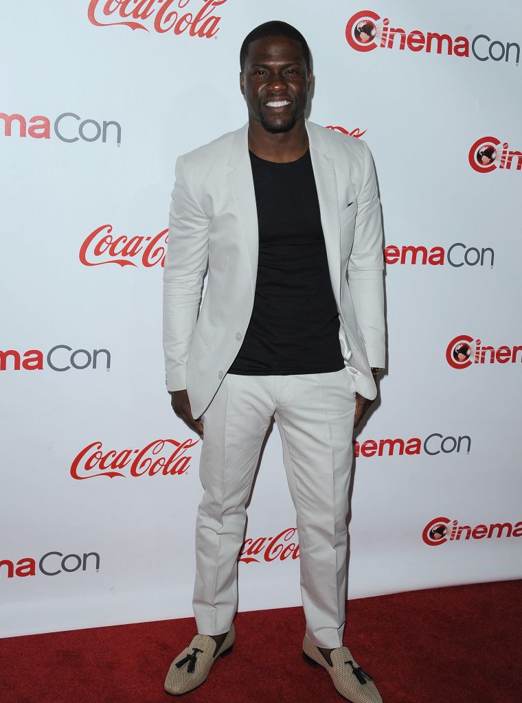 The always stylish Kevin Hart continued his string of well dressed appearances at the CinemaCon 2015 Big Screen Achievement Awards.