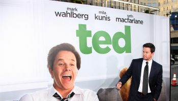 Mark Wahlberg Premiere Of Universal Pictures' 'Ted'