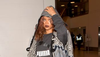 Rihanna at LAX