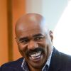 Steve Harvey, Erin Wasson And Howie Mandel At 'Extra'