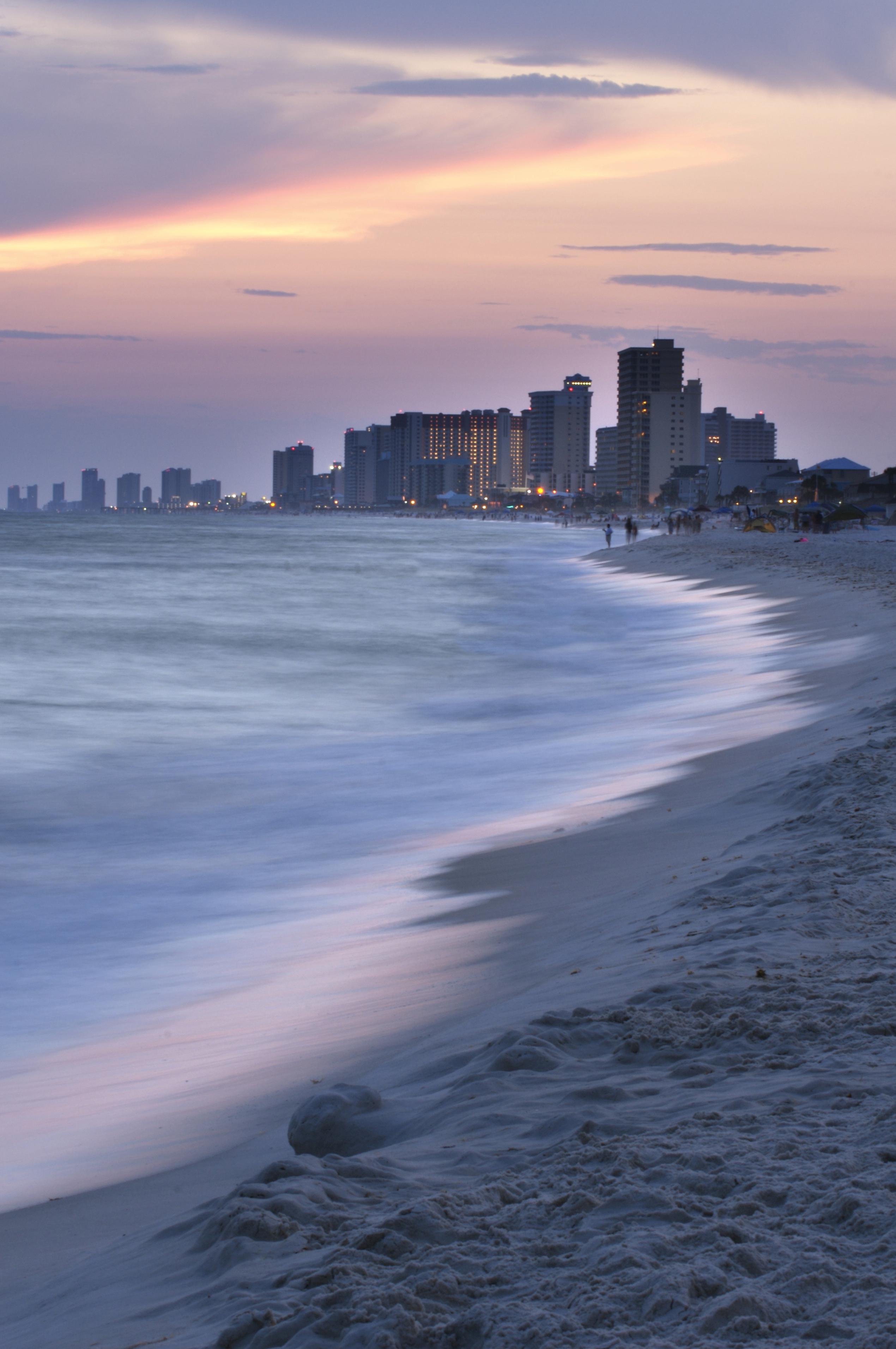 Panama City Beach at Dusk