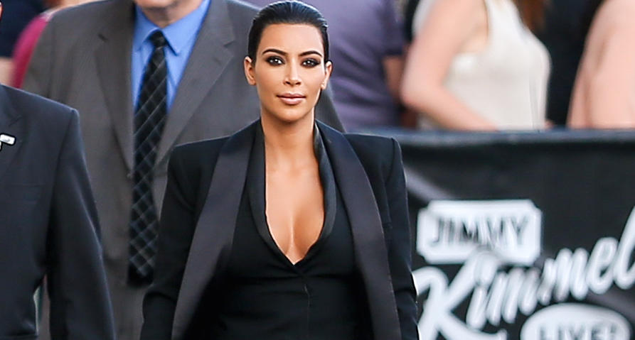 Kim kardashian at jimmy kimmel live featured image