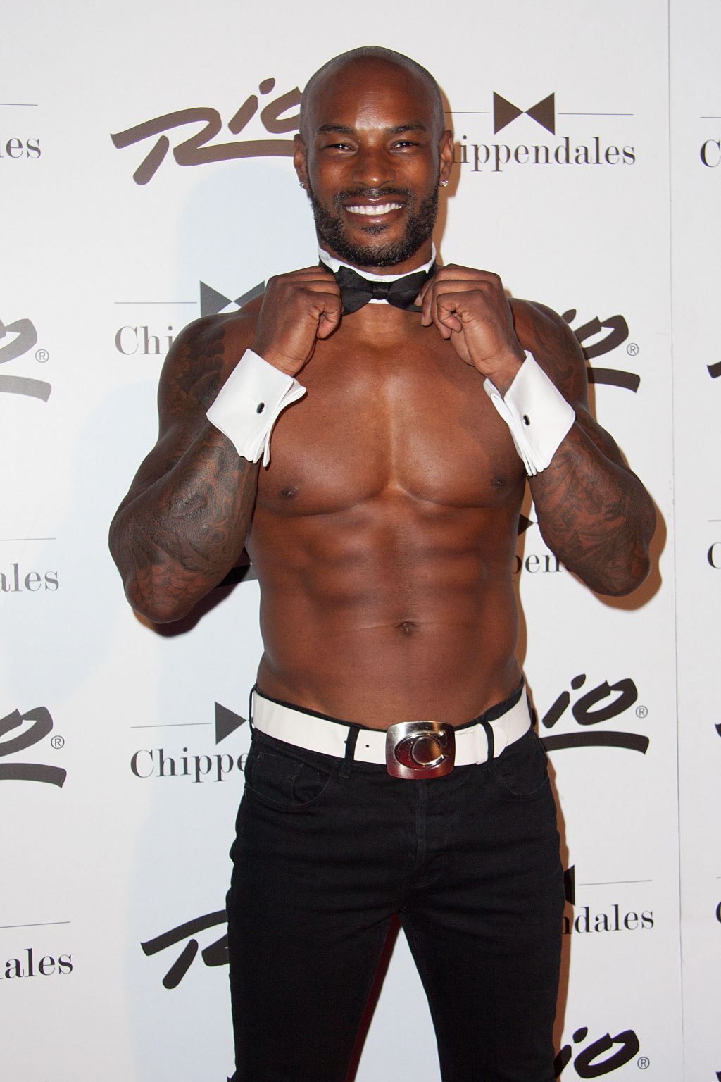 Tyson Beckford guest stars at Chippendales in Las Vegas