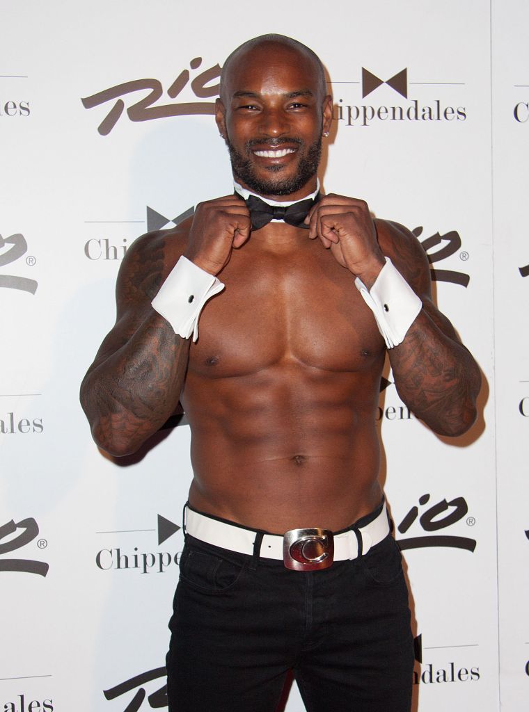 Tyson Beckford spotted showing off his hot bod in Vegas.