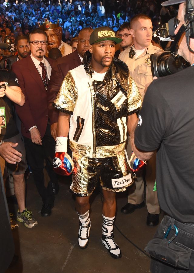 Stars Attend Mayweather vs. Pacquiao Fight at MGM Grand Hotel, Pre-fight parties in Las Vegas