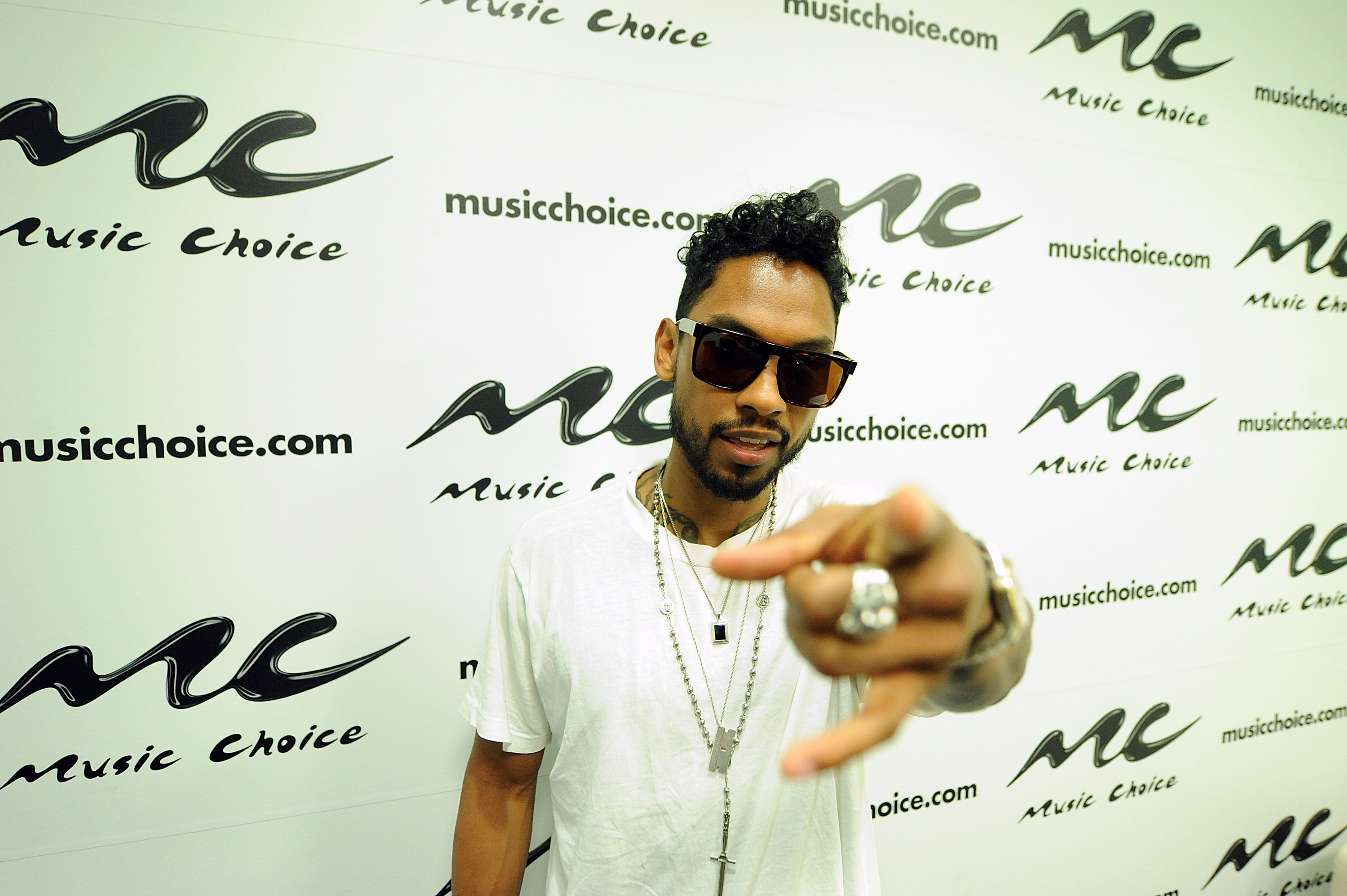 Miguel Visits Music Choice