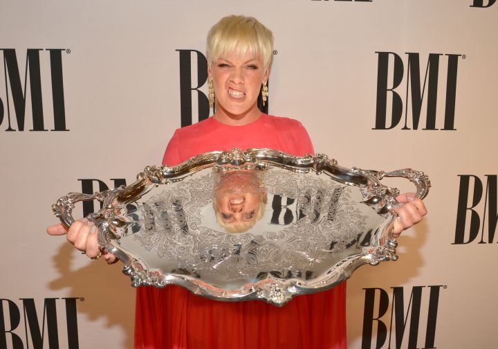 P!nk was honored at the 63rd Annual BMI Pop Awards held at the Regent Beverly Wilshire Hotel. Can we say winning?