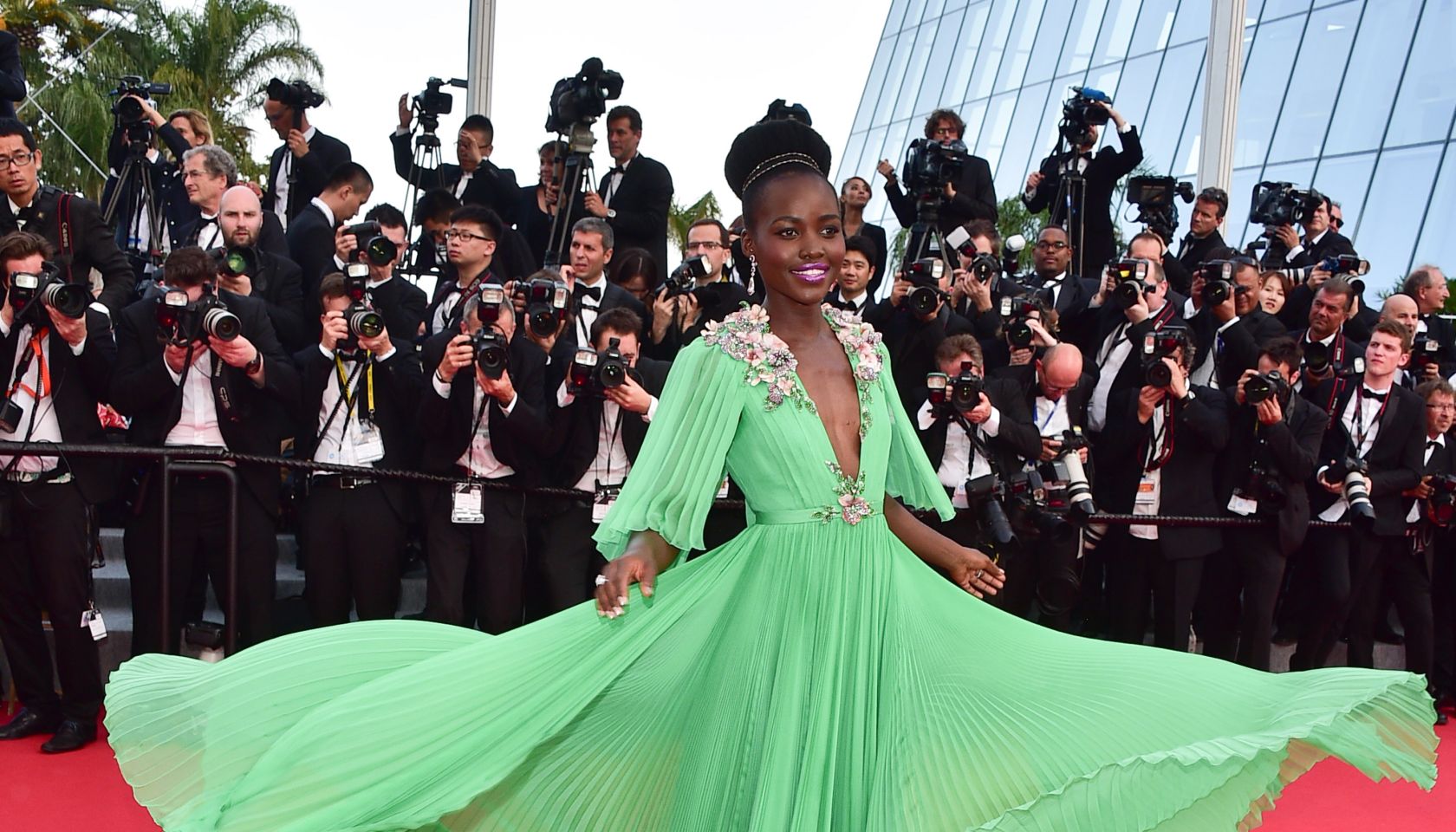 Lupita Nyong'o at the Opening Ceremony & 'La Tete Haute' Premiere