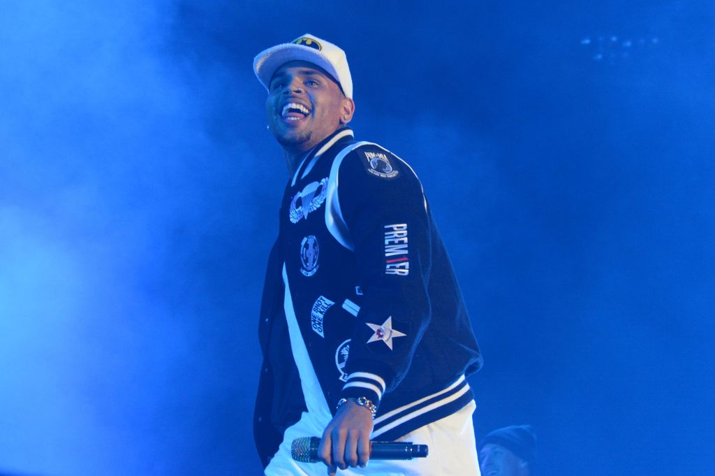 Chris Brown Performs in Joburg