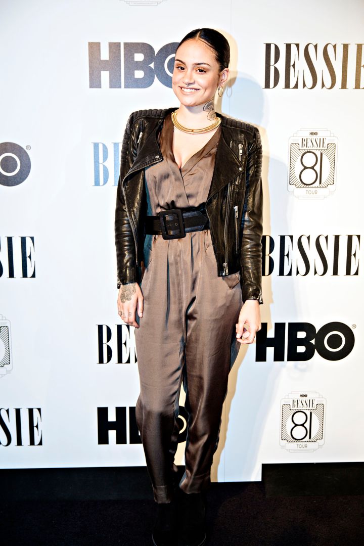 Kehlani On The HBO’s Bessie “81 Tour” Red Carpet In Los Angeles.