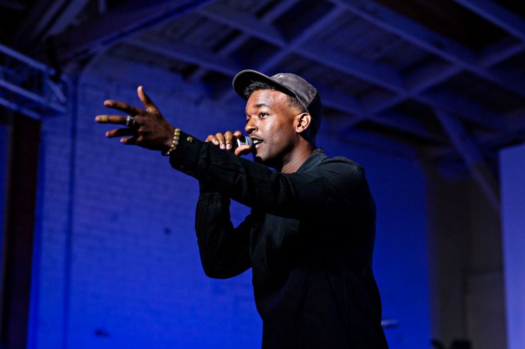 Luke James Performs At HBO’s Bessie “81 Tour” In Los Angeles.