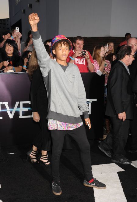 Jaden Smith promoting Black Power.