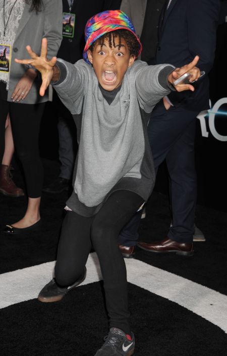 Jaden Smith throwing a ton of invisible flames at all of us.