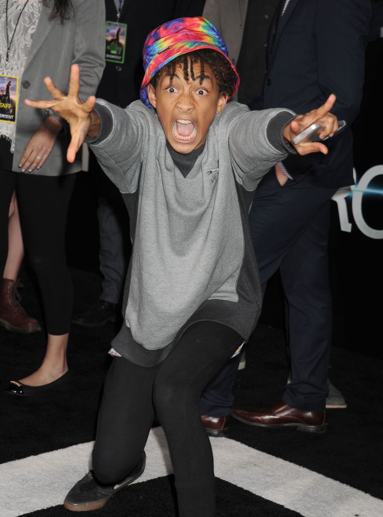 Jaden Smith throwing a ton of invisible flames at all of us.