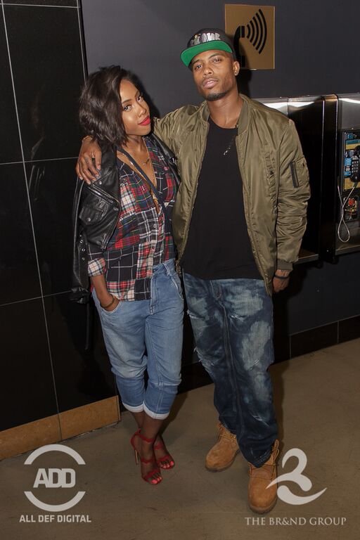 B.o.B and Sevyn Streeter made a date night out of ADD’s comedy show.