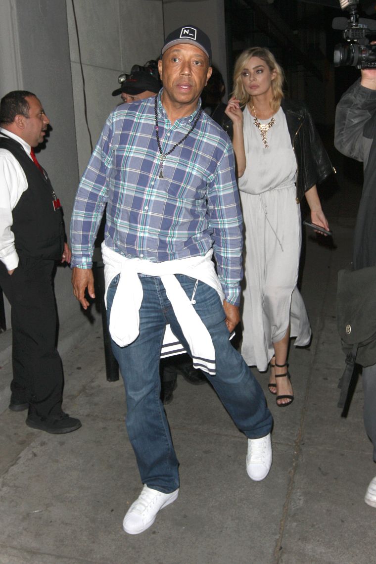Our main man Russell Simmons was spotted at Craig’s having dinner with a friend in Los Angeles.