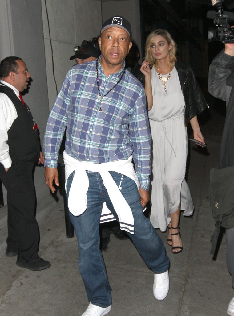 Our main man Russell Simmons was spotted at Craig's having dinner with a friend in Los Angeles.