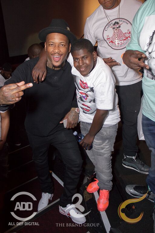 YG Turned up with social media sensation A Town.