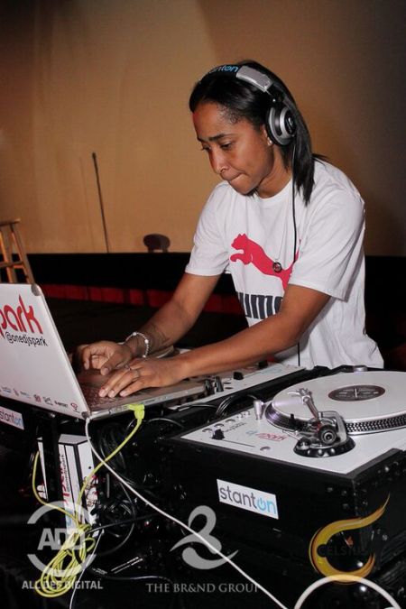 DJ Spark on the 1’s and 2’s.