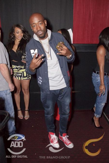 Freddie Gibbs was spotted in VIP.
