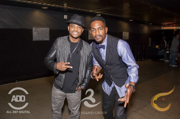 Bill Bellamy and Lorenz Tate shared laughs throughout the night.